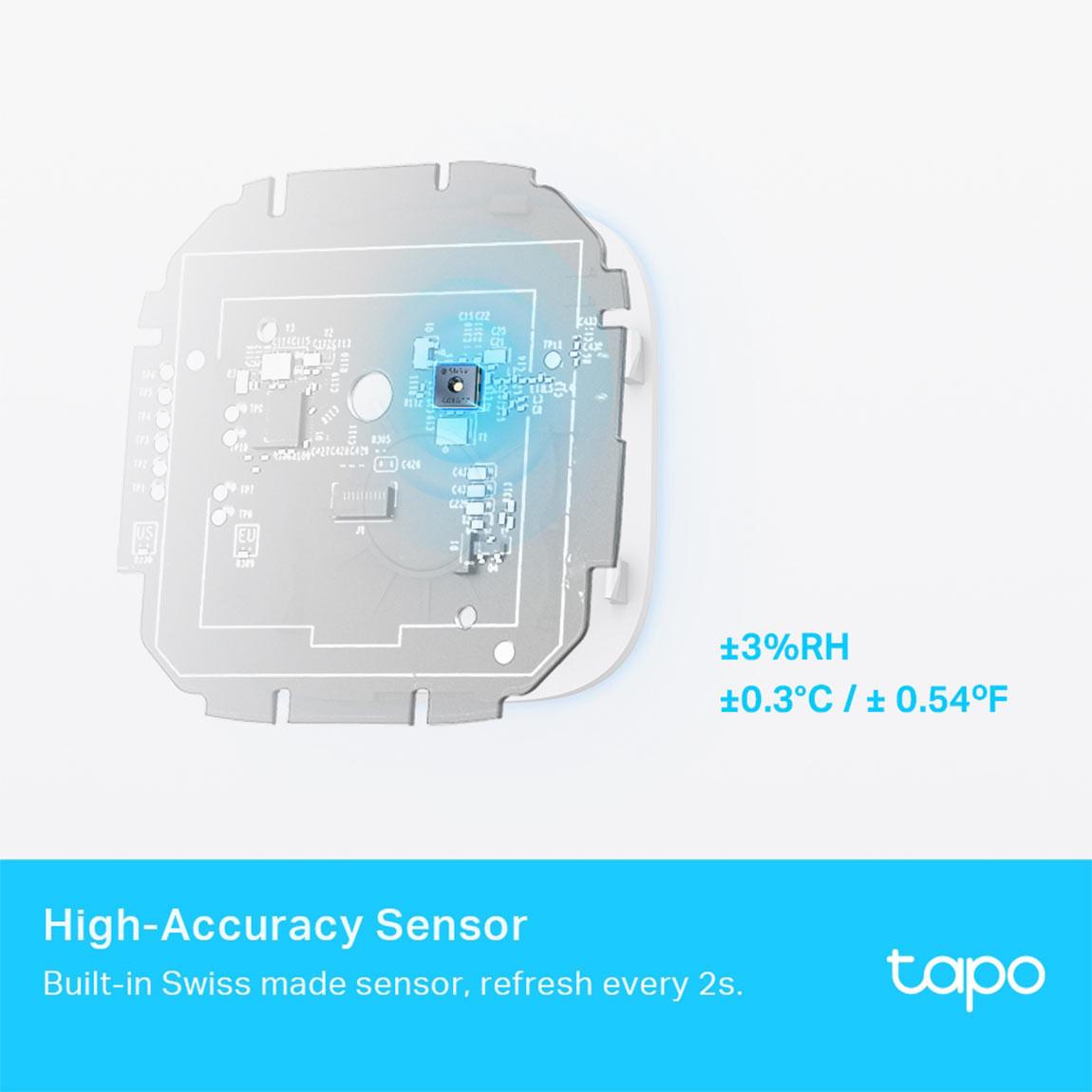 TP-Link Tapo T315 - Smarter Temperatur- & Feuchtigkeitsmonitor - Weiß_in_Aktion_5