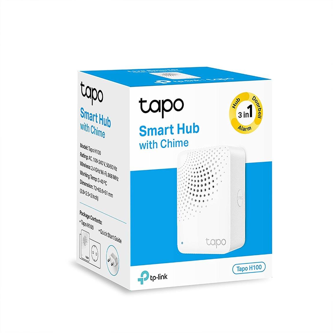 TP-Link Tapo H100 - Smart Hub mit integrierter Sirene_Verpackung