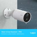 TP-Link Tapo C400S2 - Intelligentes 2-Kamera Sicherheitssystem kabellos - Weiß_wetterfest