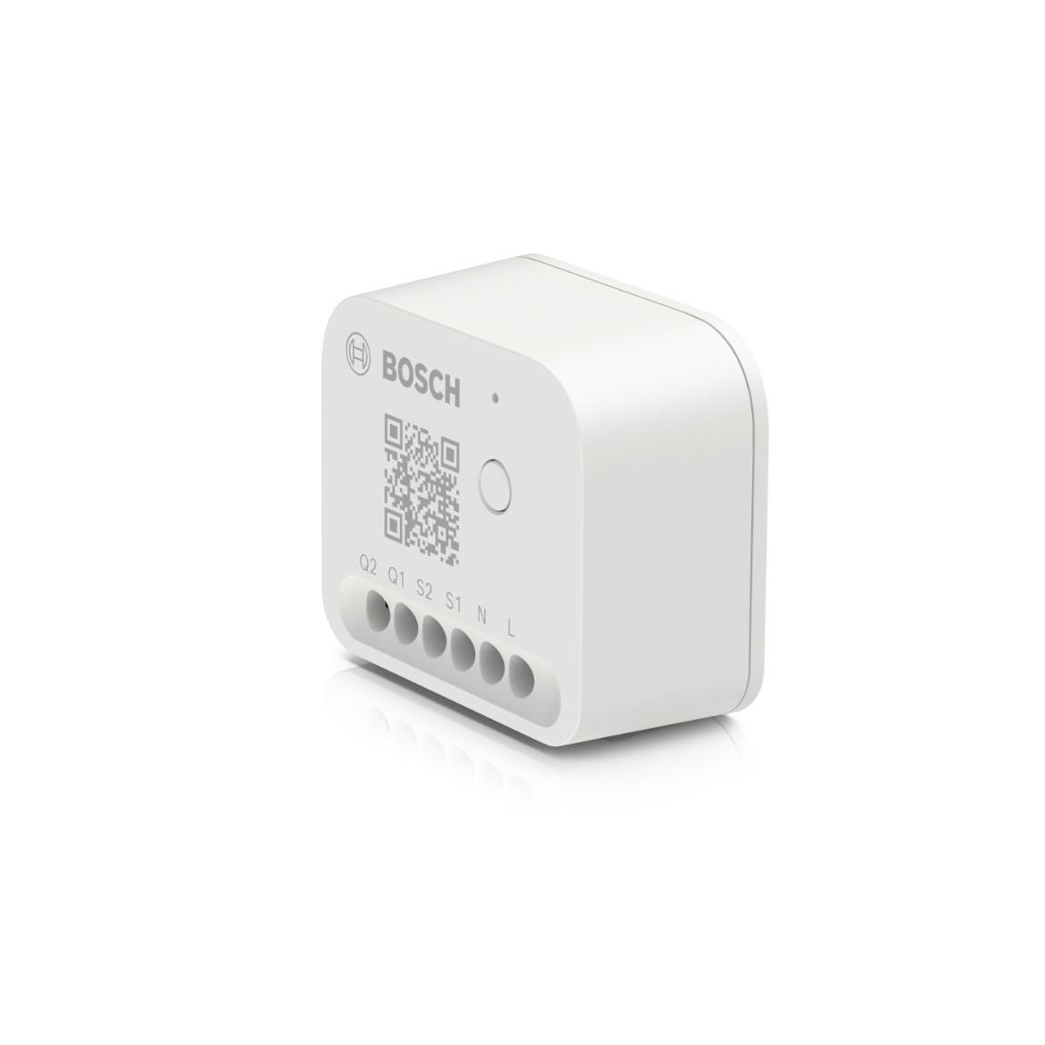 Bosch Smart Home - Starter Set Licht-/ Rollladensteuerung mit 2 Unterputz-Aktoren_Aktor schraeg
