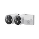 TP-Link Tapo C420S2 - Smartes 2-Kamera-System kabellos - Weiß