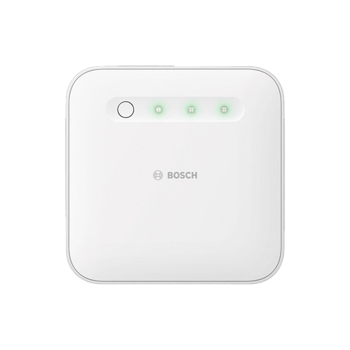 Bosch Smart Home - Starter Set Brandschutz mit 5 Rauchwarnmelder_Controller frontal