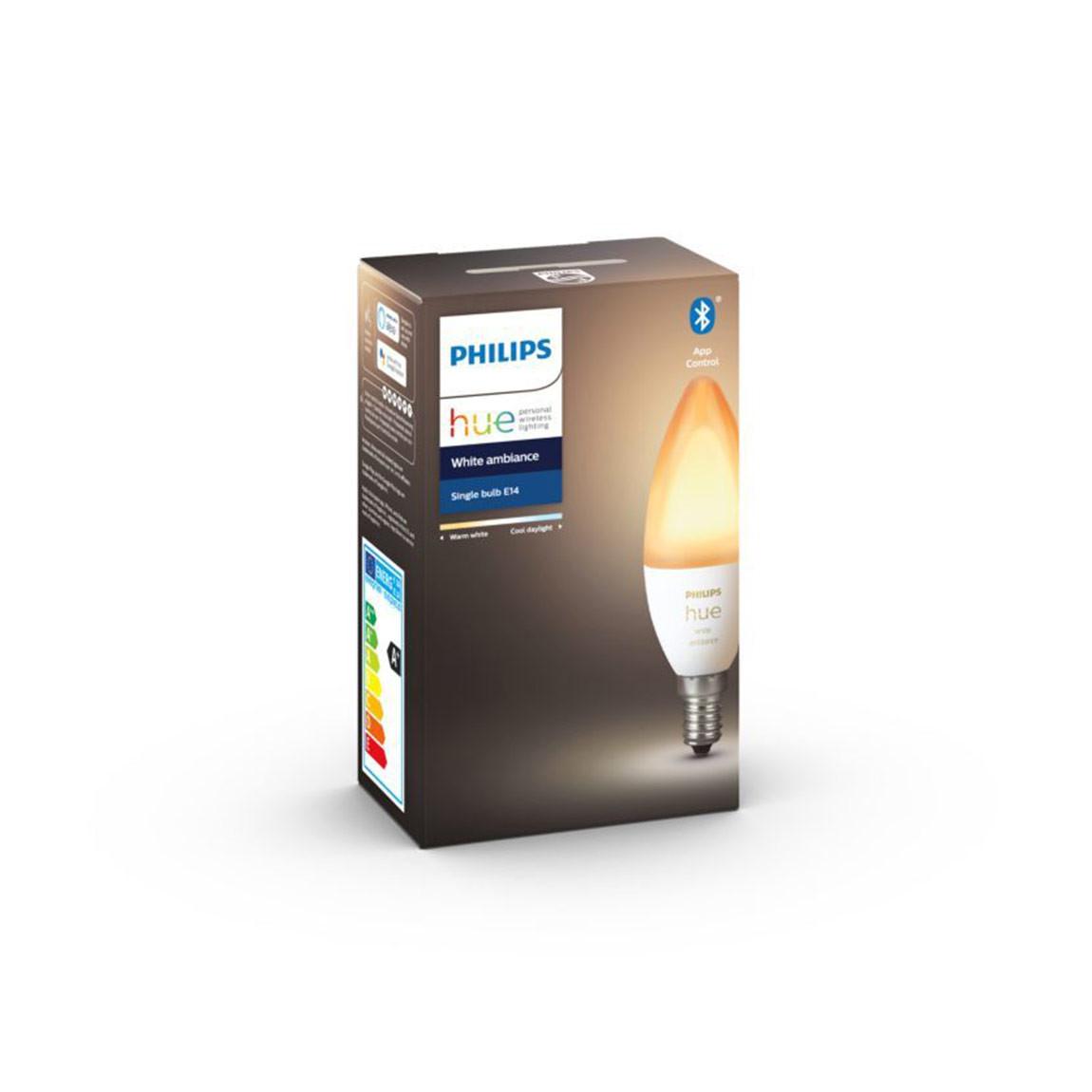 Philips Hue White Ambiance E14 - Verpackung