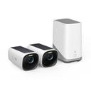 eufyCam 3 Starter Set 2+1 - 2er-Kameraset mit HomeBase 3 + Indoor Cam S350