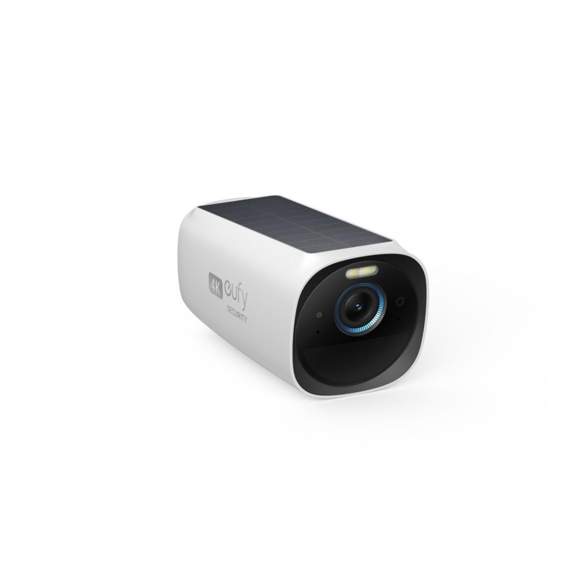 eufyCam 3 Starter Set 3+1 - 3er-Kameraset mit HomeBase 3 + Google Nest Hub_Erweiterungs Kamera