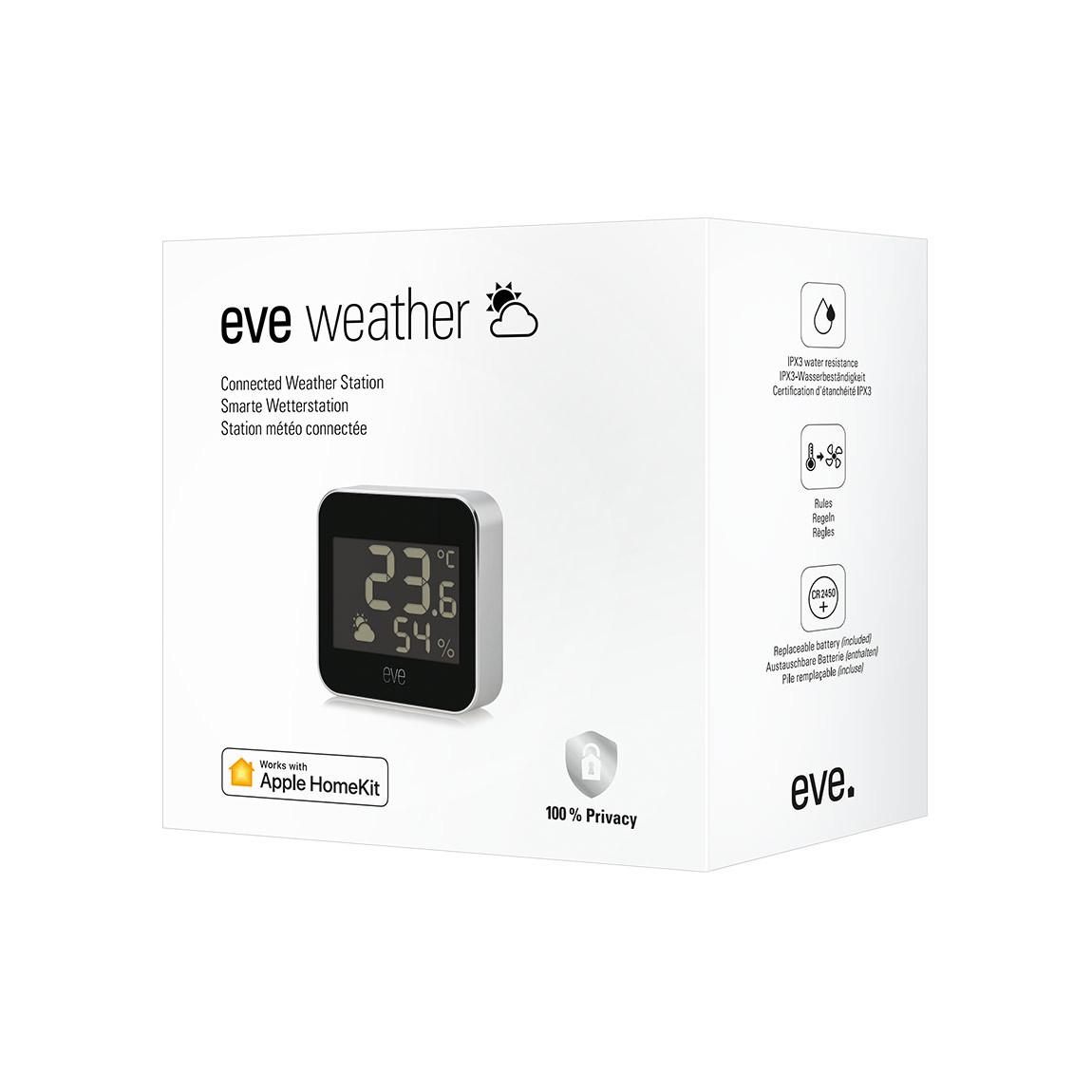 Eve Weather - Smarte Wetterstation (Modell 2021) Verpackung