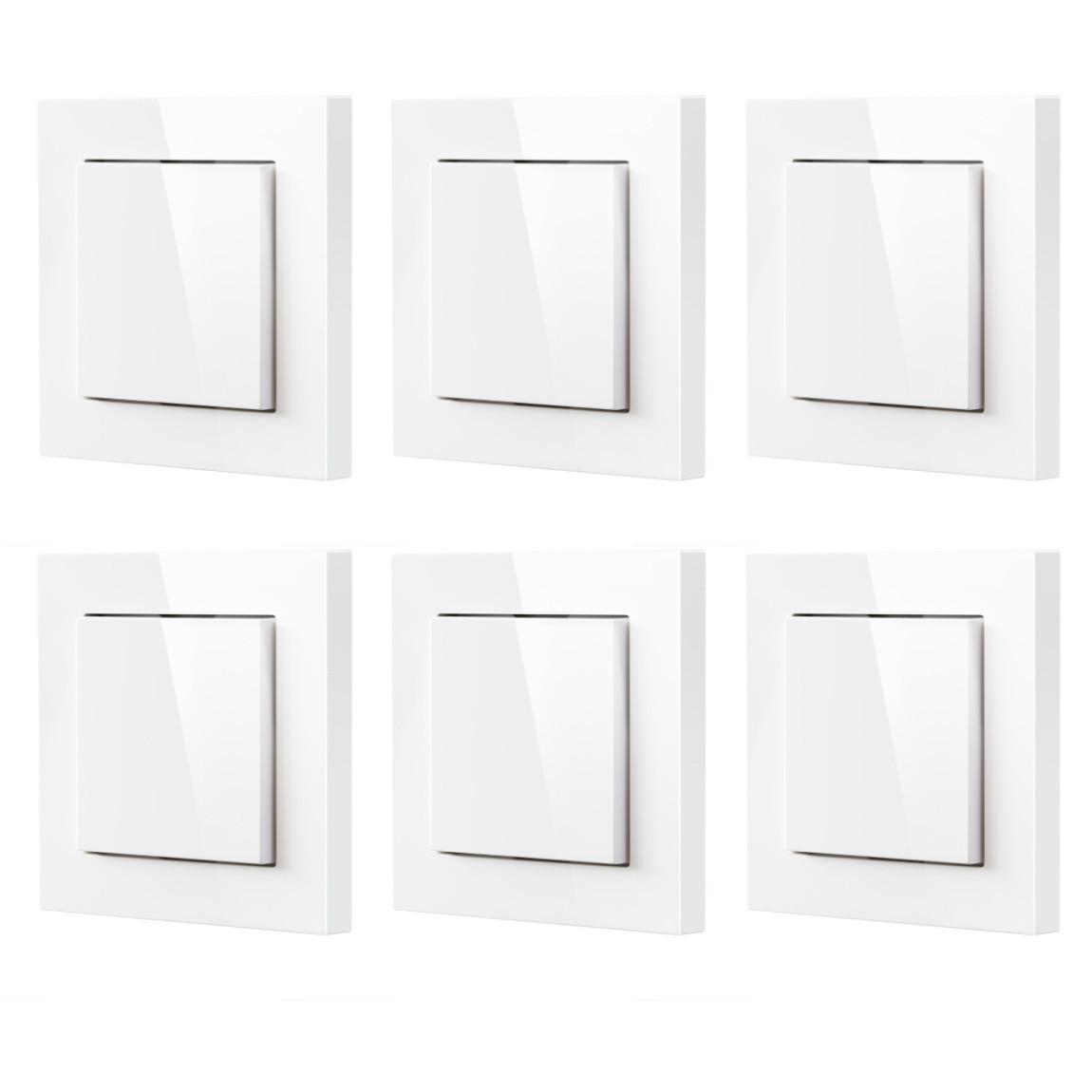 Eve Light Switch (2. Generation) Unterputzschalter - 6er-Set