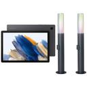 Samsung Galaxy Tab A8 Wi-Fi 32 GB + Ledvance SMART+ Lantern Flare 60cm Wegeleuchte Farbig Wi-Fi 2er-Set