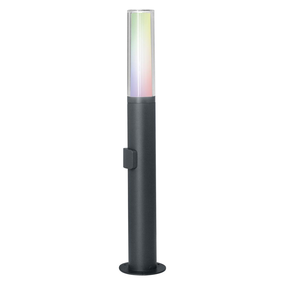 Ledvance SMART+ Lantern Flare 60 cm Wegeleuchte RGBW WiFi an