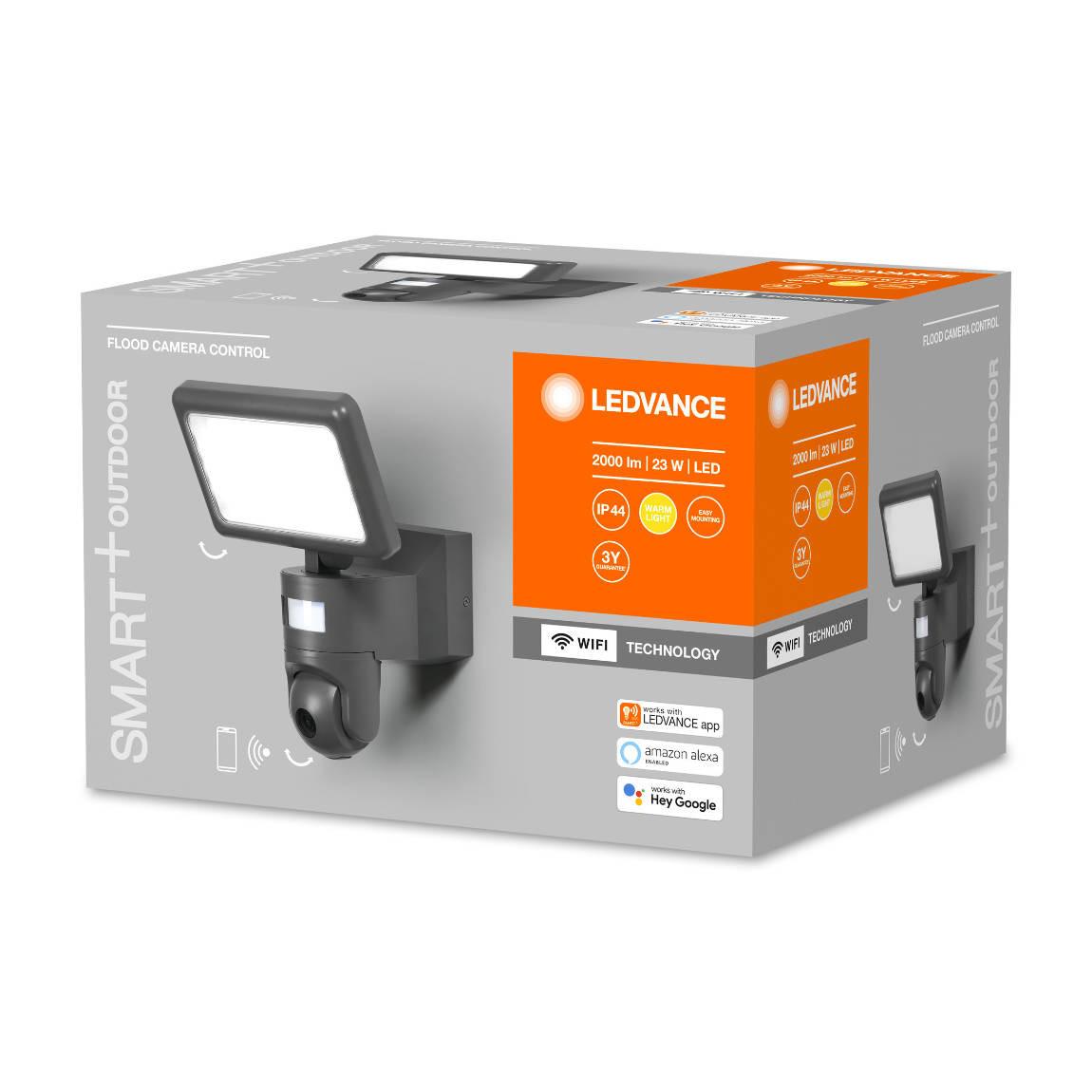 Ledvance SMART+ WiFi Flood Camera Control - Außenwandleuchte mit Flutlicht und Kamera_Verpackung