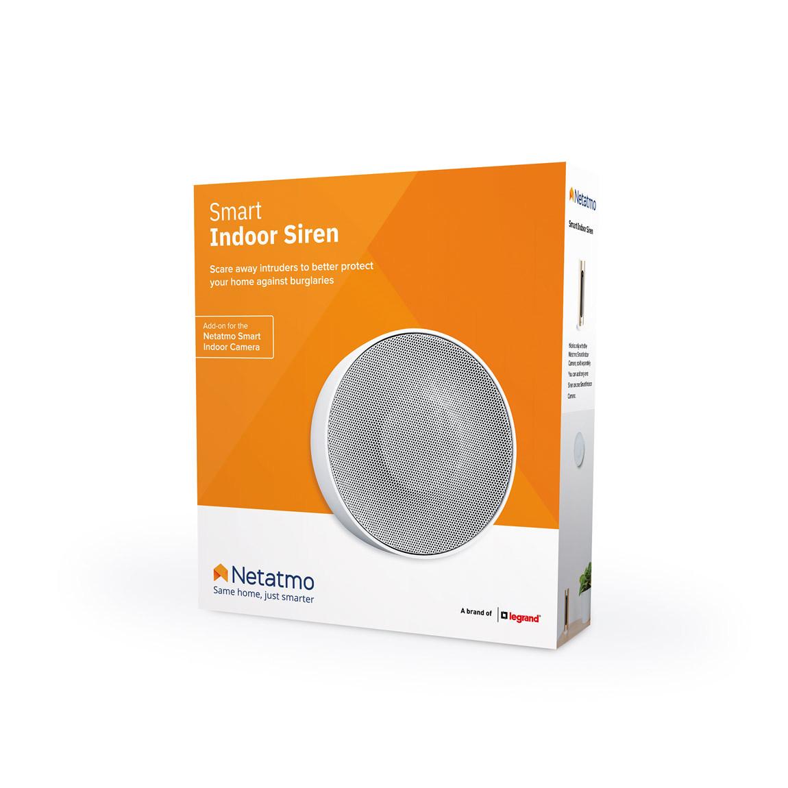 Netatmo Smarte Innen-Alarmsirene Verpackung