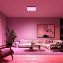 Philips Hue White & Color Ambiance Surimu Panel - 60x60cm - Lifestyle Wohnzimmer pink
