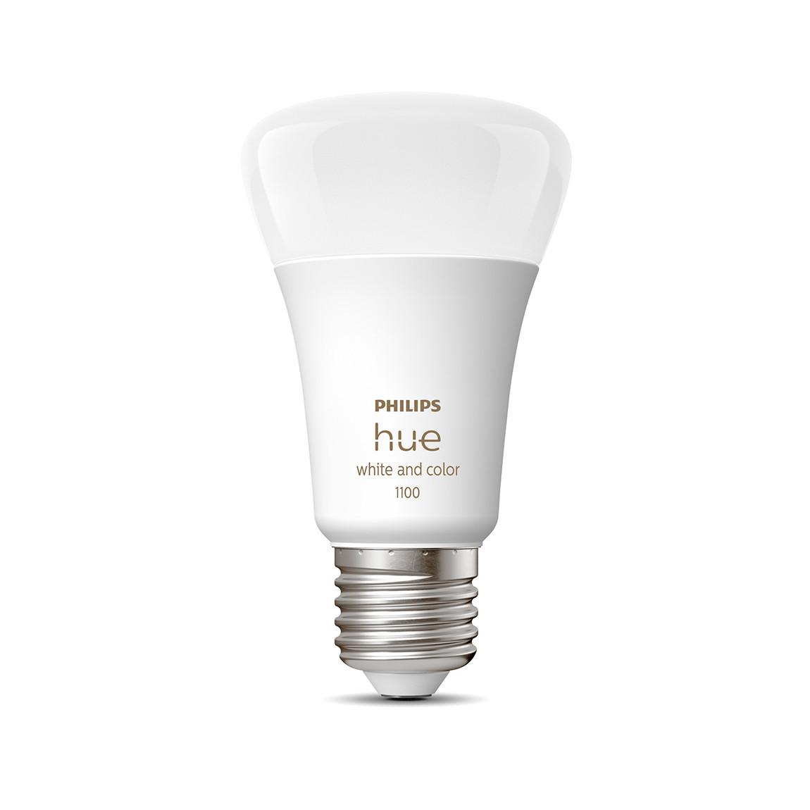 Philips Hue White & Color Ambiance E27 Doppelpack 1100 aus