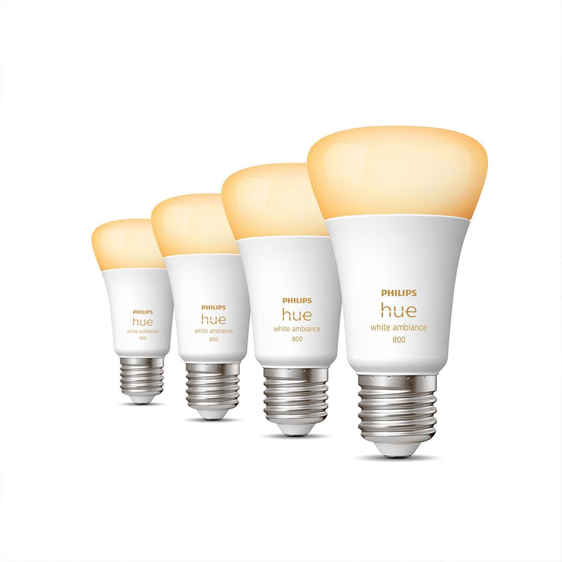Philips Hue White Ambiance E27 Viererpack 570lm