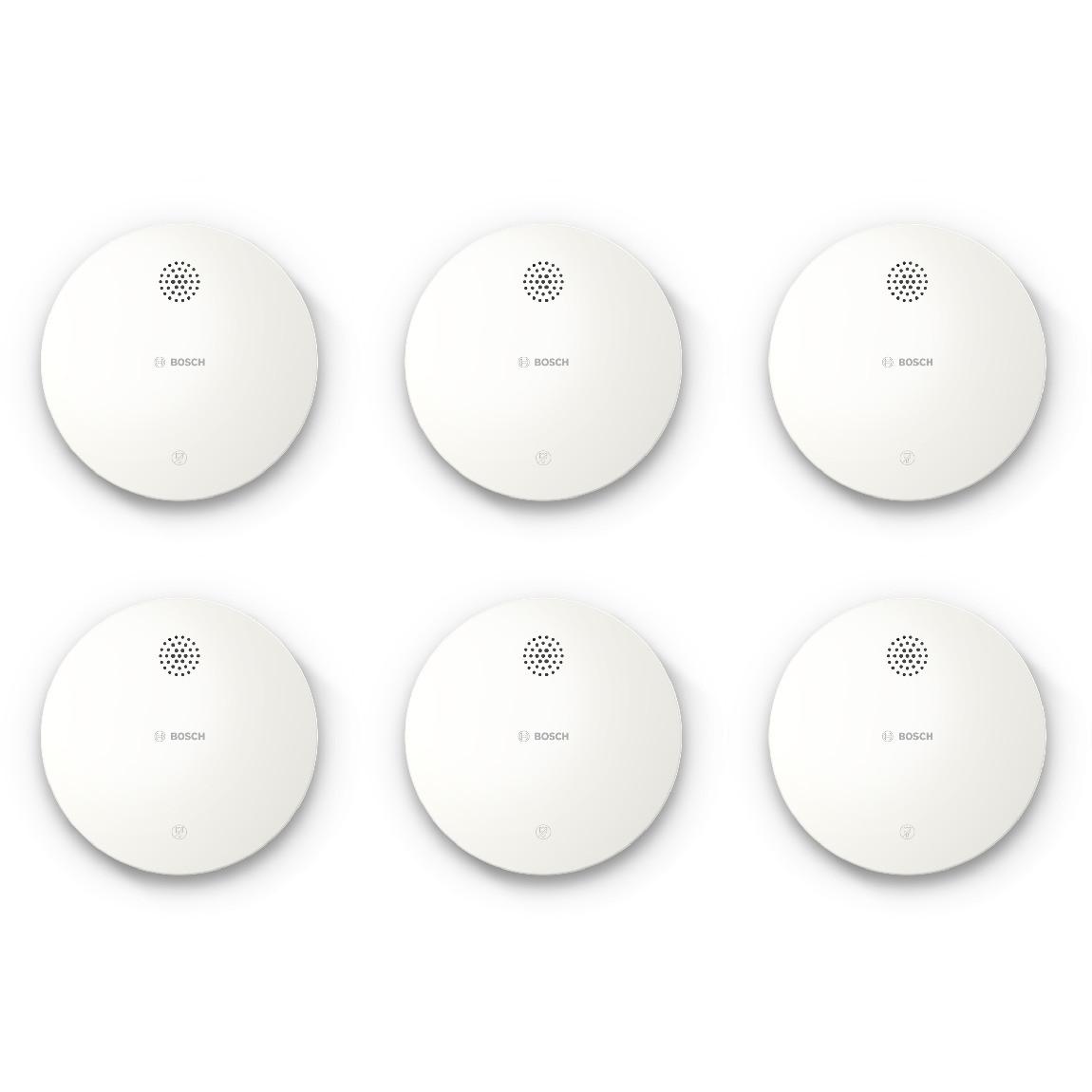 Bosch Smart Home Rauchwarnmelder II 6er-Set