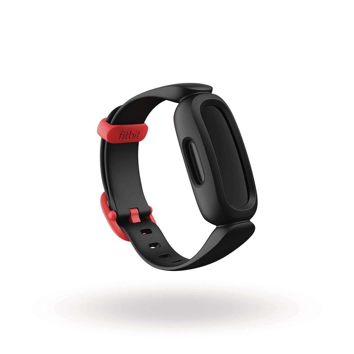 Fitbit Ace 3 - Aktivitäts-Tracker für Kinder - sport black and red Display aus