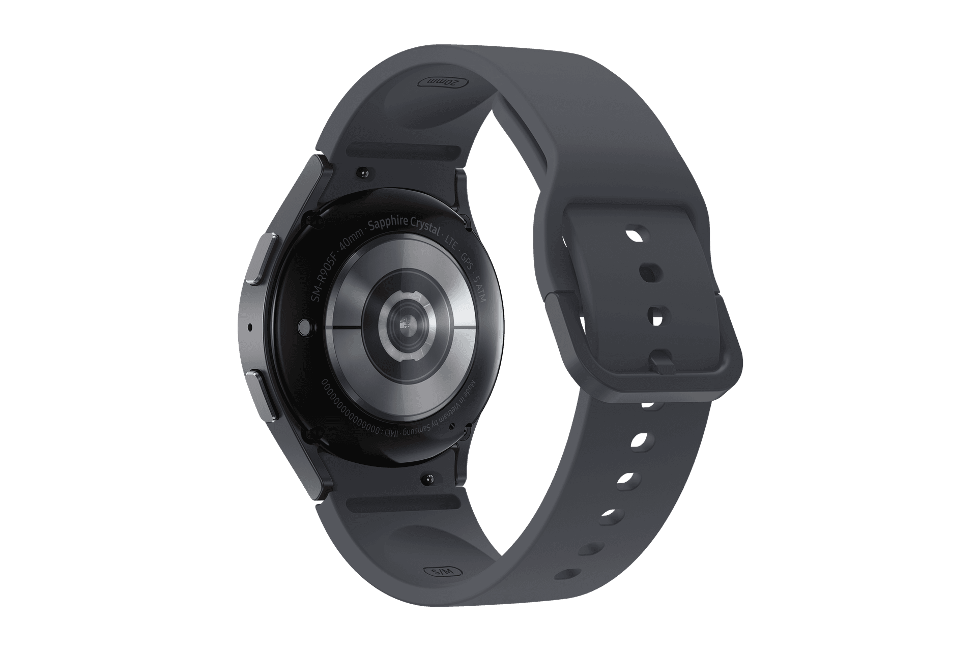 Samsung Galaxy Watch 5 - LTE Smartwatch - 40 mm & Graphit_rückseite