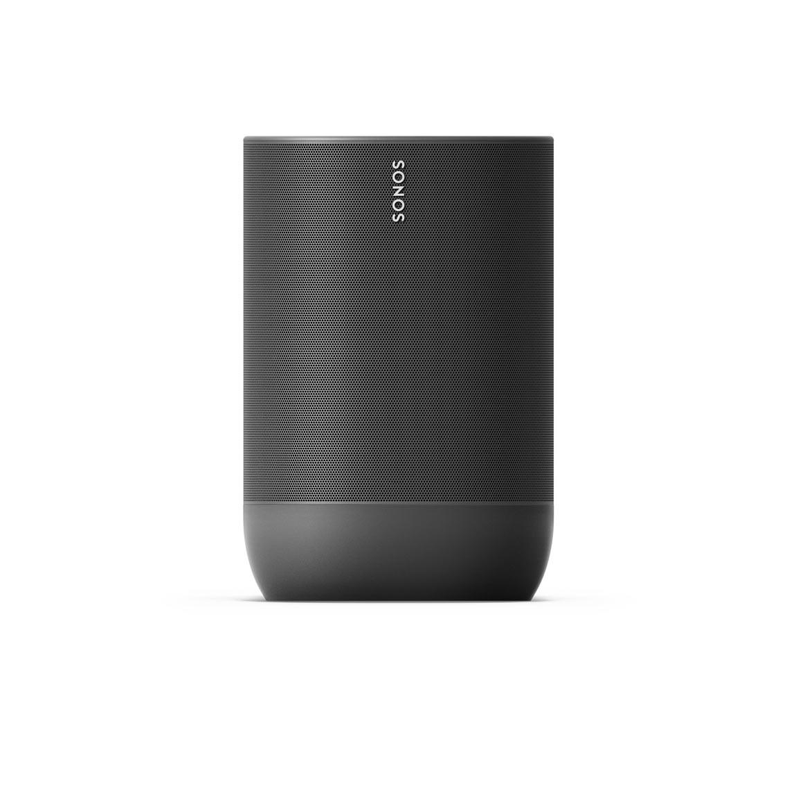 Sonos Move - Tragbarer WLAN- & Bluetooth-Lautsprecher mit AirPlay 2 frontalansicht