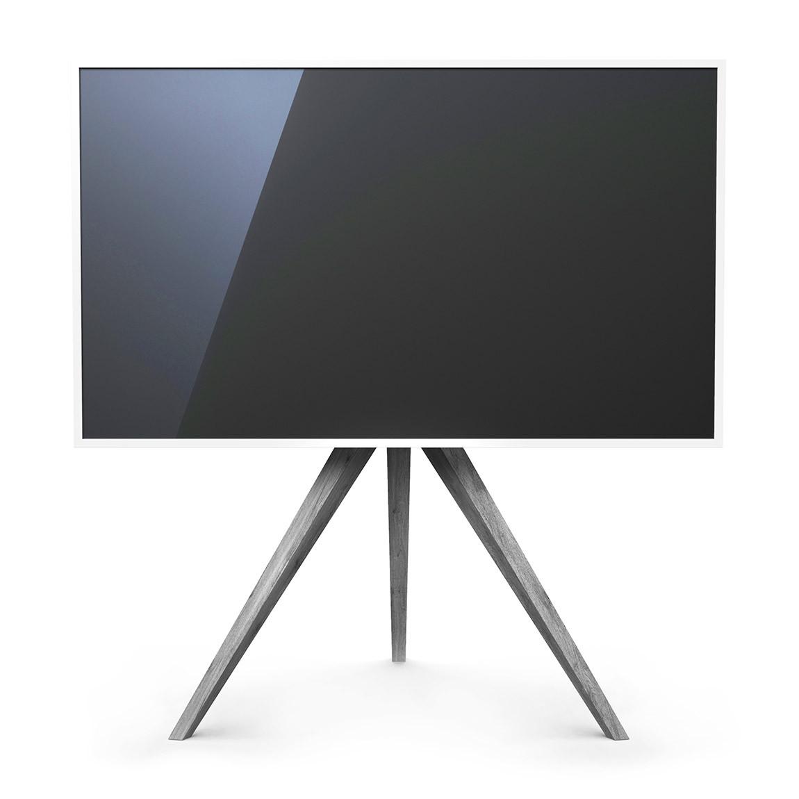 Spectral Art AX TV-Stand - Eiche grau mit Fernseher