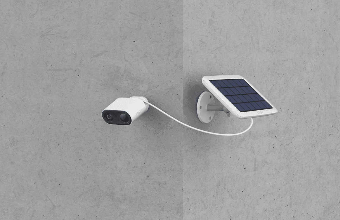 Imou Cell Go Solar Kit - Smarte WLAN Außenkamera - Weiß