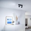 WiZ IMAGEO Spots Deckenleuchte Tunable 2x 5W Weiß - schwarz_Lifestyle_Regal kaltweiß