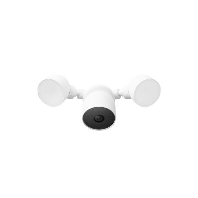 Google Nest Cam mit Flutlicht (Outdoor, mit Kabel) - Überwachungskamera