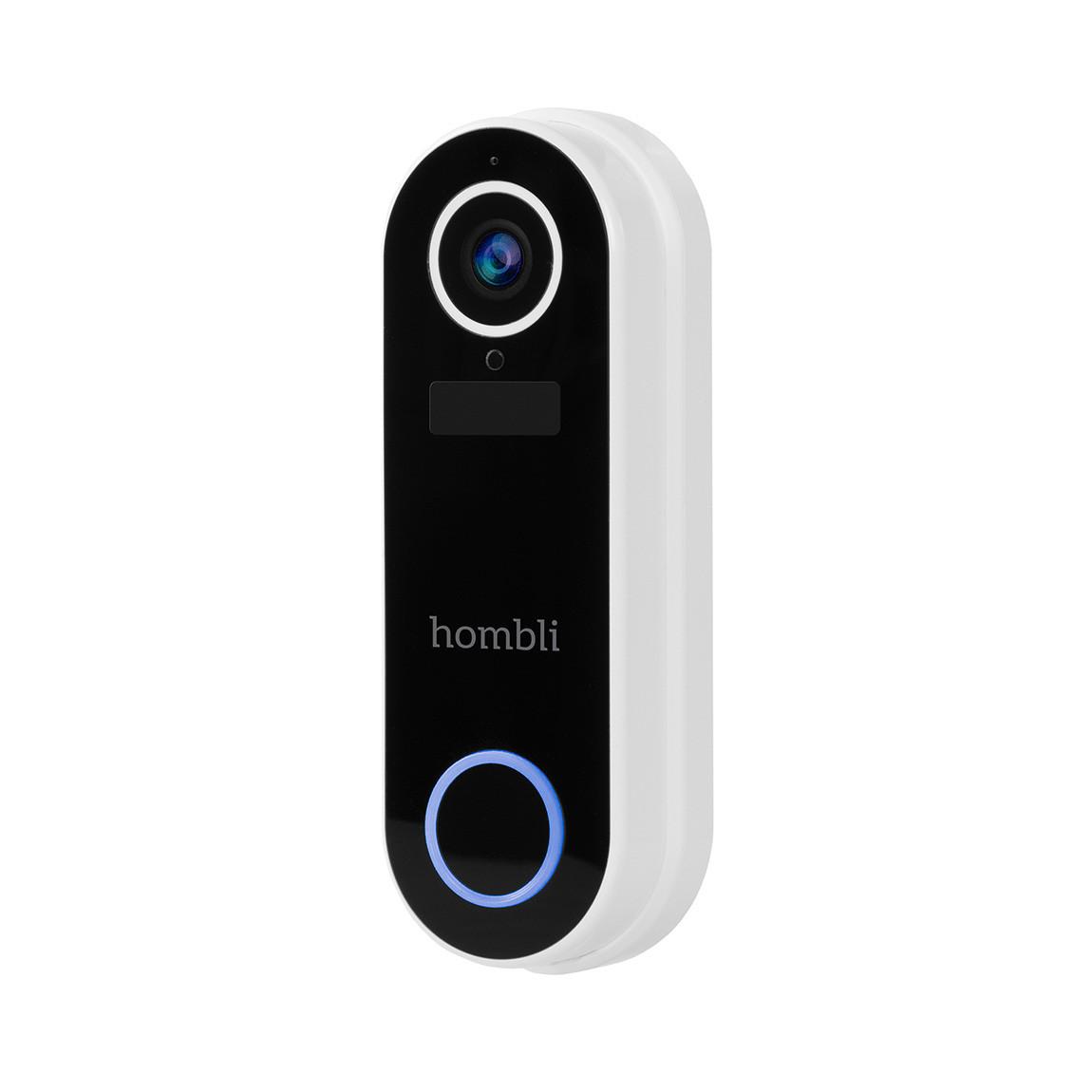Hombli Smart Doorbell V2 - Smarte Video-Türklingel schräge Ansicht