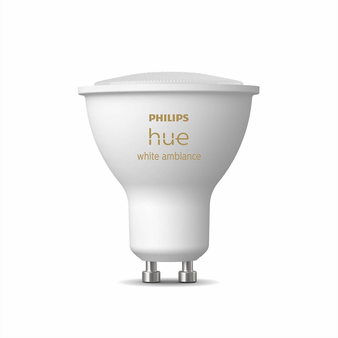 Philips Hue White Ambiance GU10 Bluetooth - LED-Spot aus