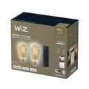 WiZ 50W E27 Edisonform Filament Amber Warm- und Kaltweiß 2er-Pack inkl. Fernbedienung_Verpackung