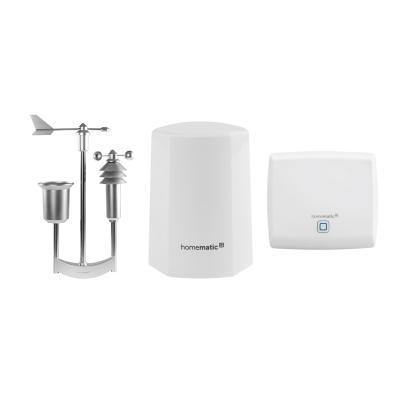 Premium Set Homematic IP Wettersensor – Pro + Homematic IP Temperatur- und Luftfeuchtigkeitssensor – außen + Access Point