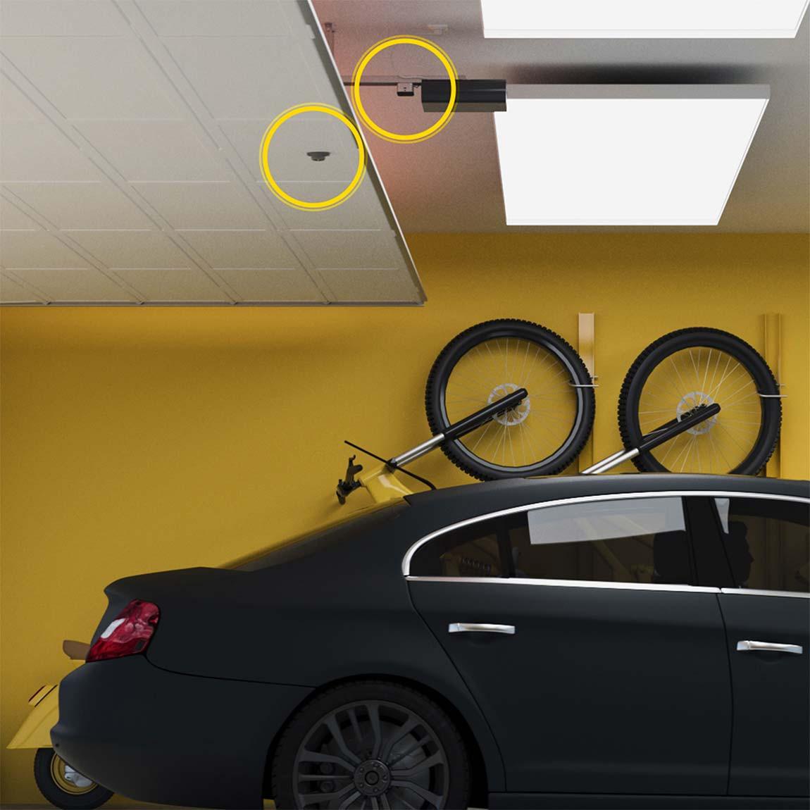 Yale Smart Opener Garage - Garagentoröffner mit Positionssensor (Für Sektional- und Schwingtore)_montage_3