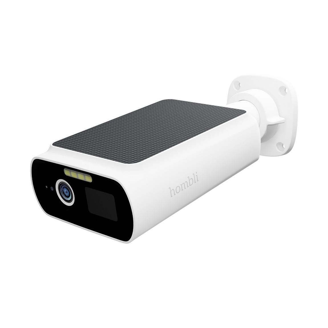 Hombli Solar Cam 2K - Smarte Solar-Kamera - Weiß