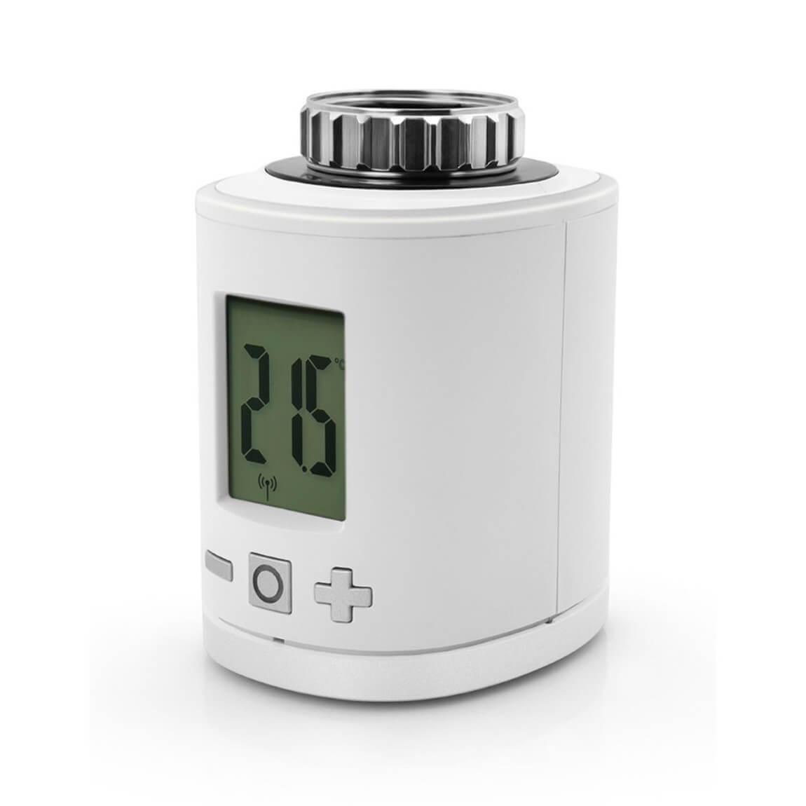 HOMEPILOT Gateway Premium + Heizkörper-Thermostat smart 5er-Set_schräg_3