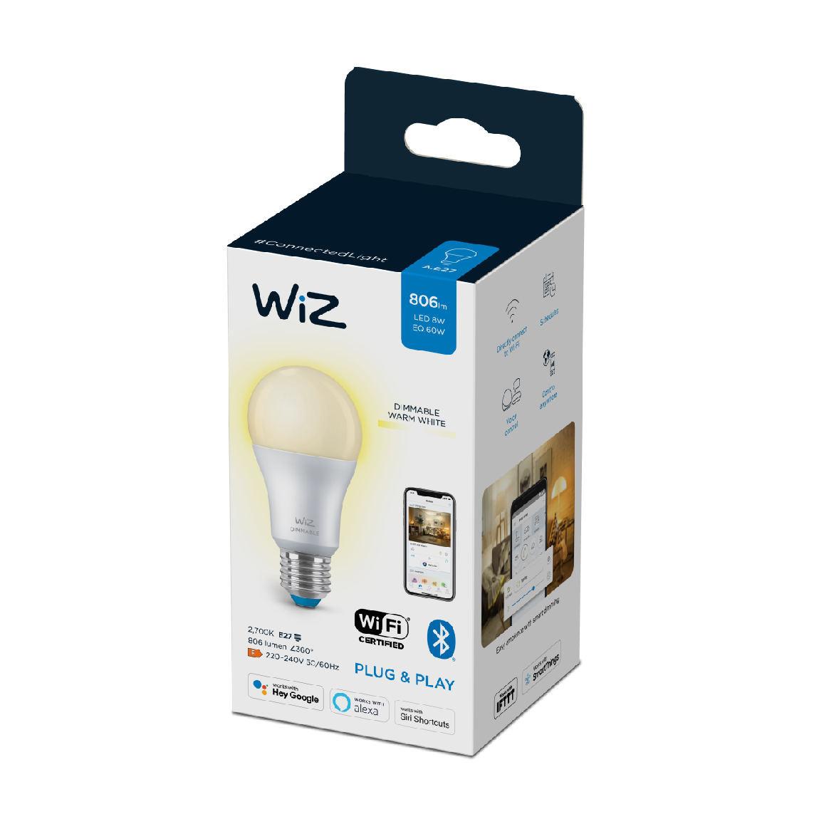 WiZ 60W E27 Standardform White_Verpackung