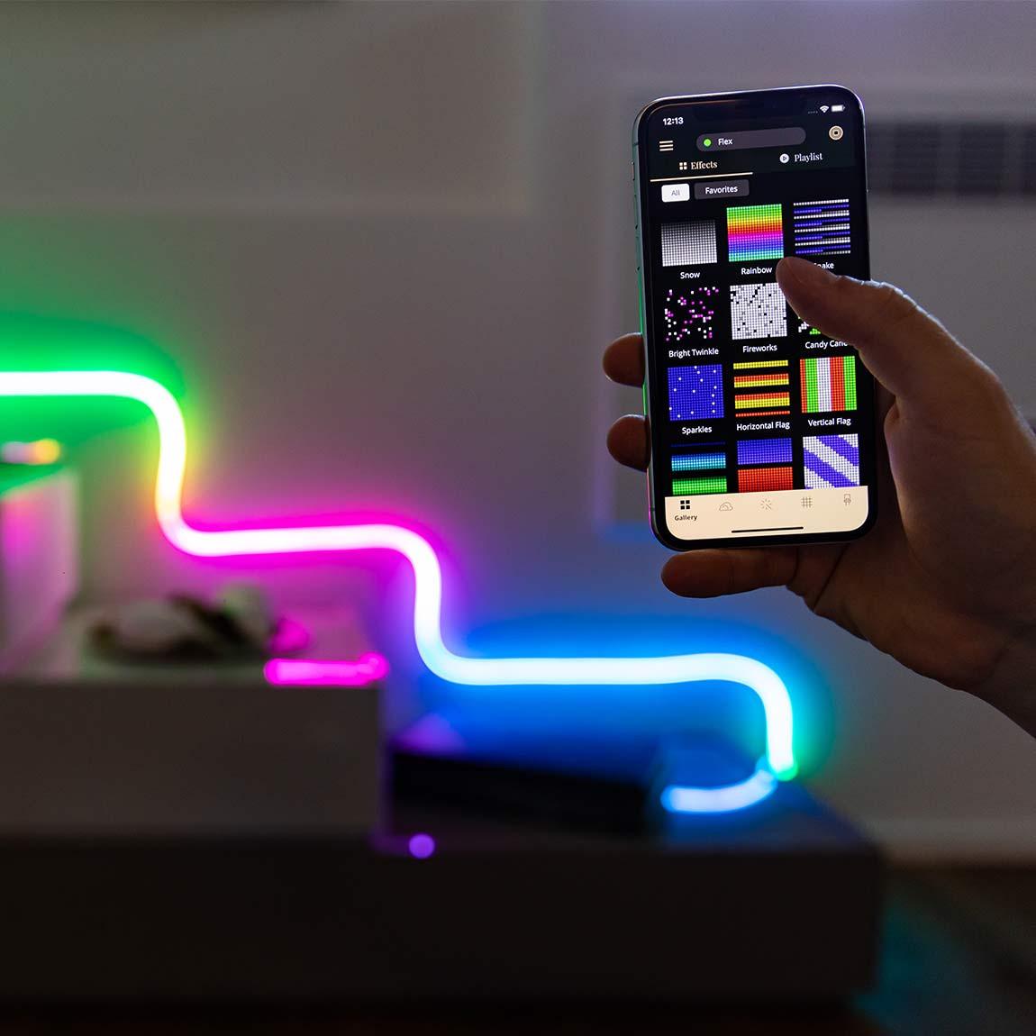 Twinkly Flex - Smarter, flexibler LED Schlauch mit App