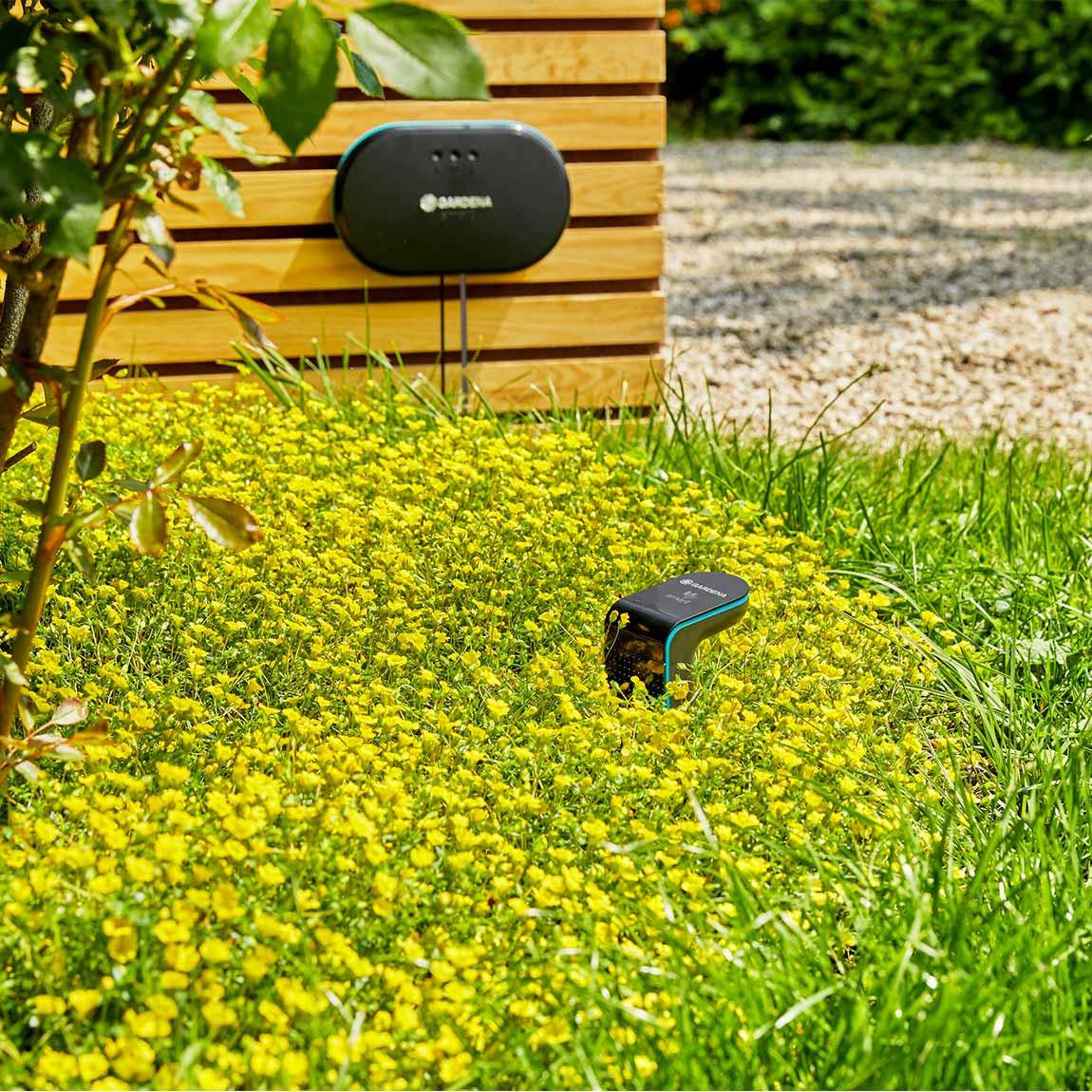 GARDENA smart Irrigation Control Sensor Set im Garten