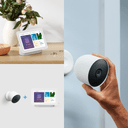 Google Nest Cam (mit Akku) + Google Nest Hub (2. Generation) 