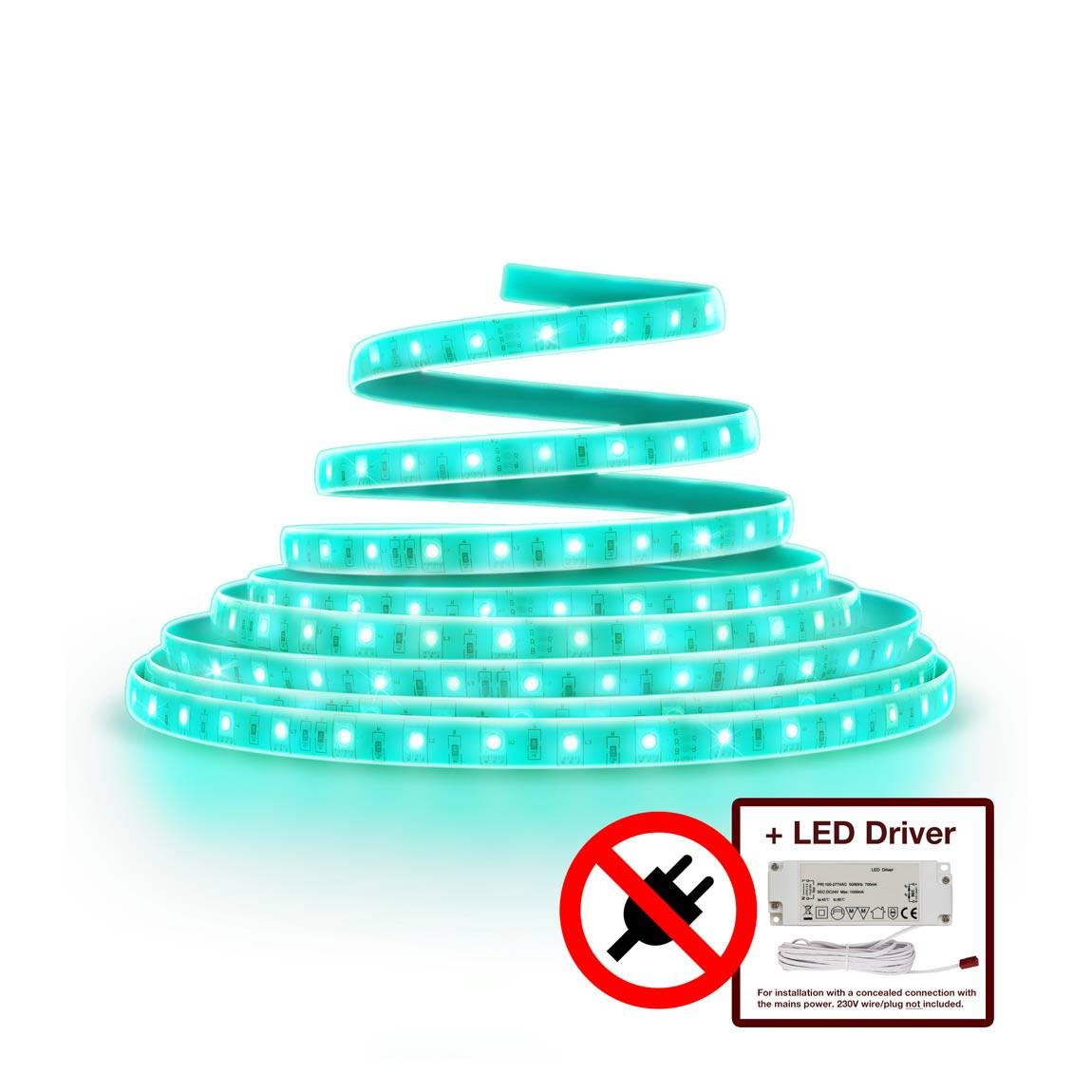 Innr Smart Flex Light - RGBW Indoor LED-Lightstrip - festverdrahtet - 4m