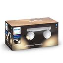 Philips Hue White Ambiance Buckram Spot 2flg. 2x350lm Verpackung 