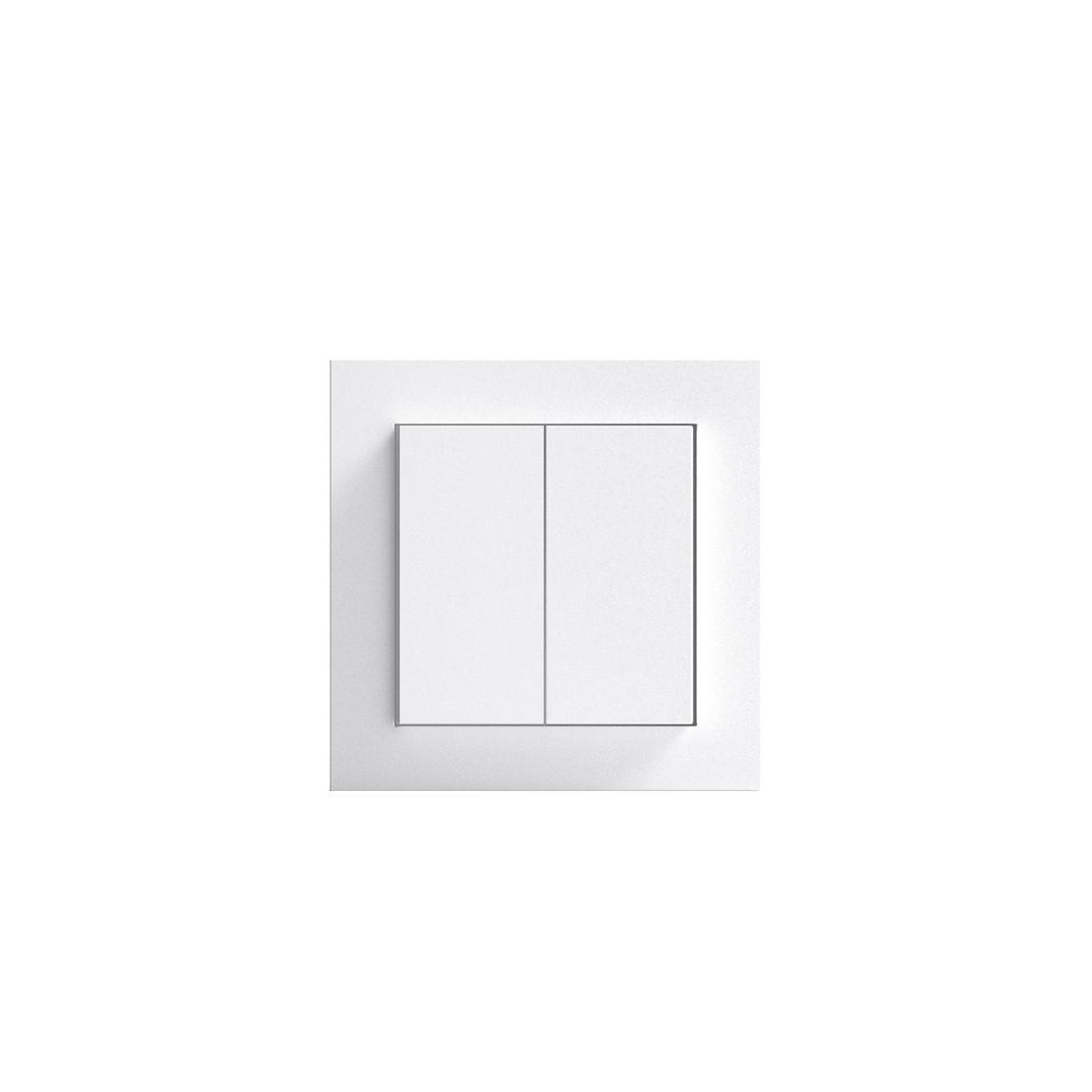 Senic Double Rocker - Smarte Lichtschalter - Weiß