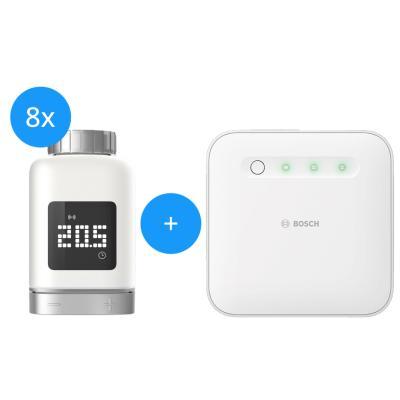 Bosch Smart Home - Starter Set Heizung II mit 8 Thermostaten