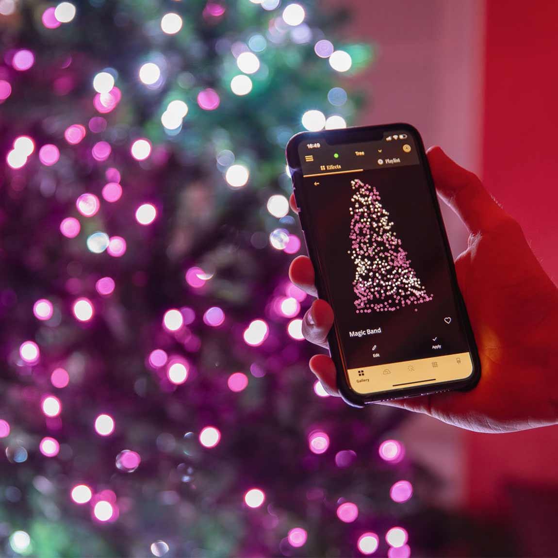 Twinkly Strings - Smarte Lichterkette mit 400 LEDs - Livestyle - Weihnachtsbaum