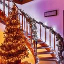 Twinkly Strings - Smarte Lichterkette mit 400 LEDs - Livestyle - Weihnachtsbaum und Treppe