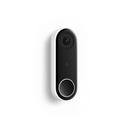 Google Nest Doorbell (Mit Kabel) - smarte Türklingel Produkt leicht schräg links