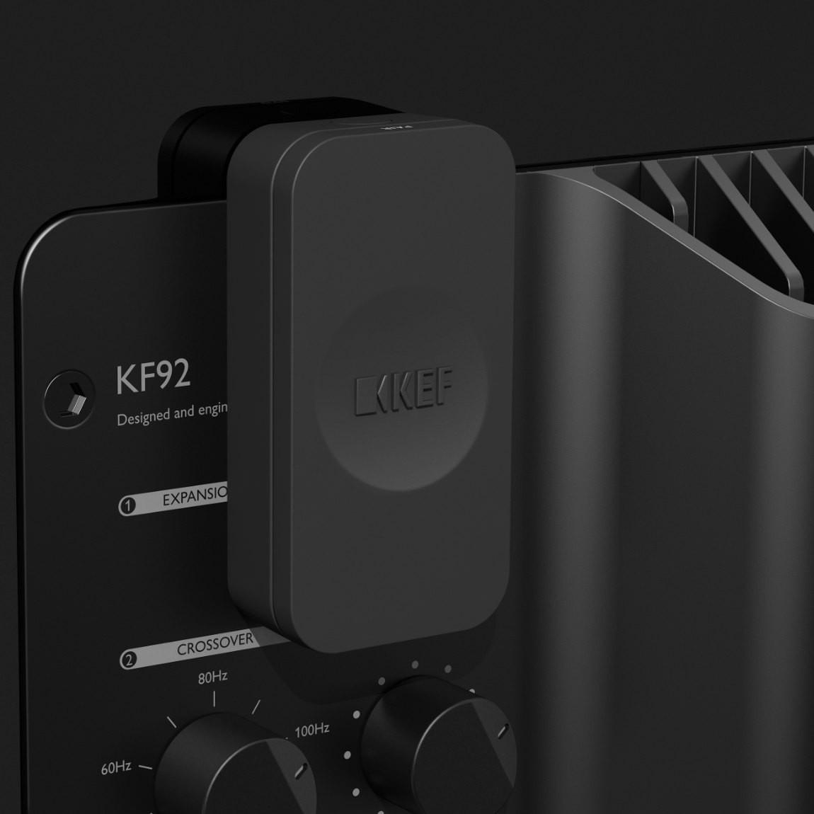 KEF KW1 Wireless Subwoofer Kit - Receiver an Subwoofer