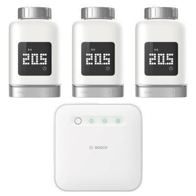 Bosch Smart Home - Starter Set Heizung II mit 3 Thermostaten