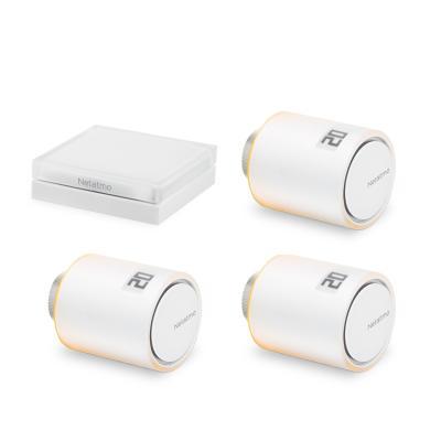 Netatmo Heizkörperthermostat Starter Set mit 3 Thermostaten