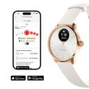 Withings ScanWatch Light - Hybrid Smartwatch für tägliches Gesundheitstracking mit 37 mm Armband - Rose Gold_app_2