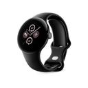 Google Pixel Watch 2 - LTE Smartwatch - Schwarz mit Obsidian Armband_schräg