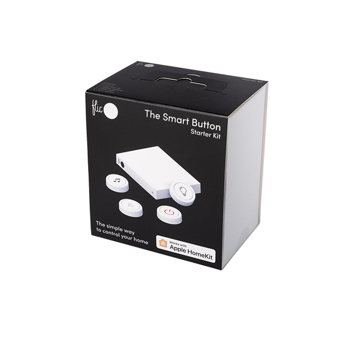 Flic 2 - HomeKit Button - weiß - Verpackung vorne